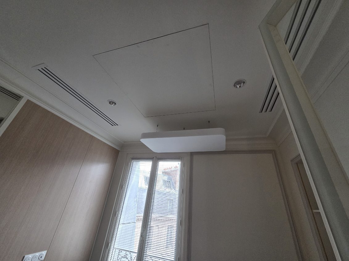 Panneaux acoustiques Absorber 100 suspendus – bureaux Orchestra
