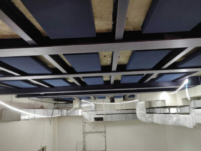 Solution acoustique dans un espace industriel